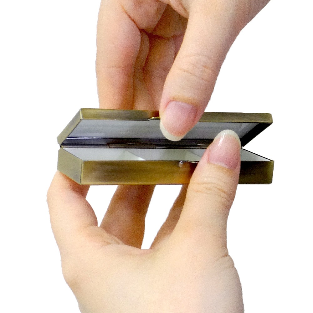 ピルケース 長角型 アンティーク調 B319-3｜パーツ材料の通販