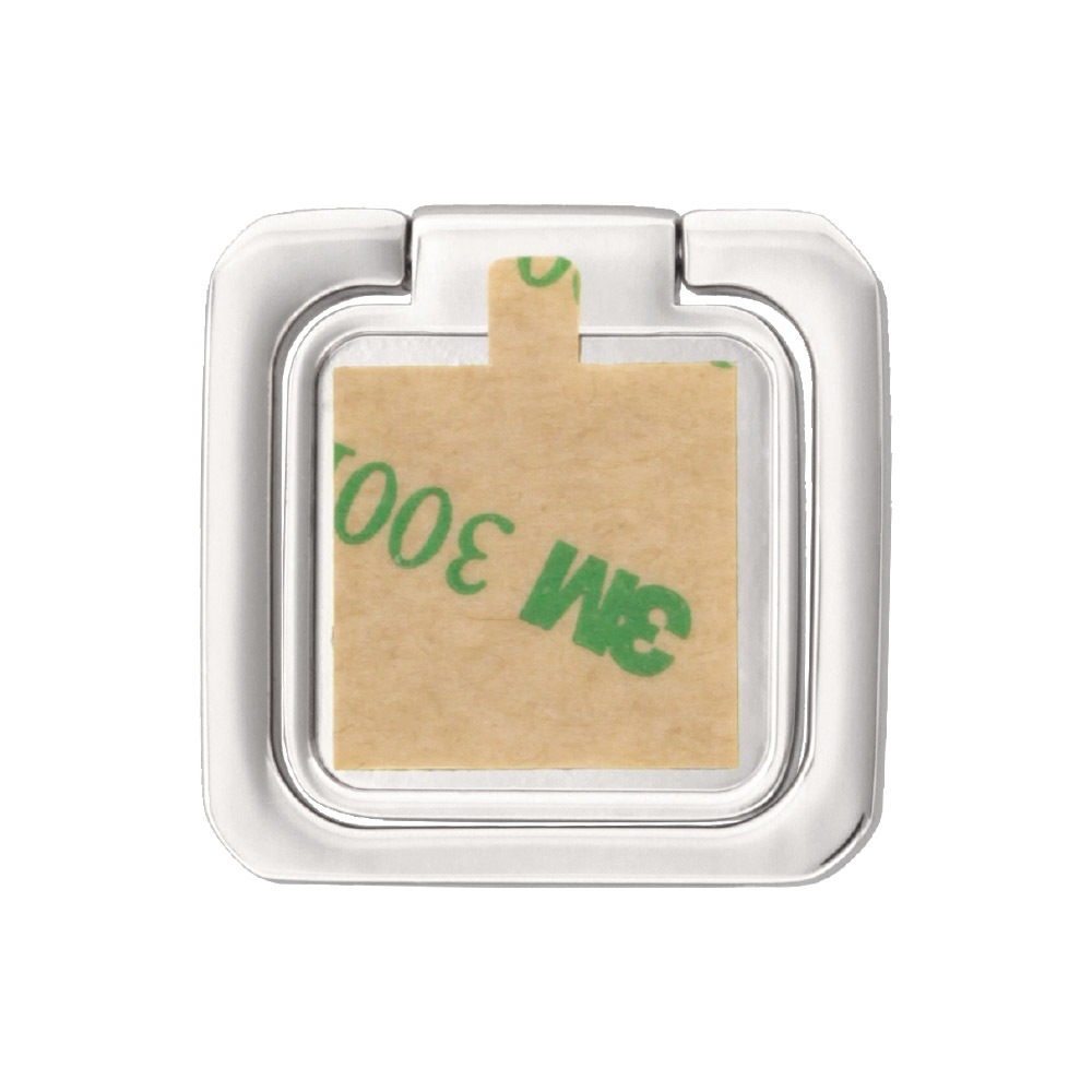 ダイキャスト スマホスタンドリング 角型 ニッケル