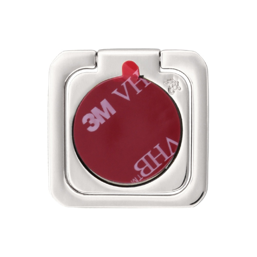 ダイキャスト スマホスタンドリング 角型 ニッケル