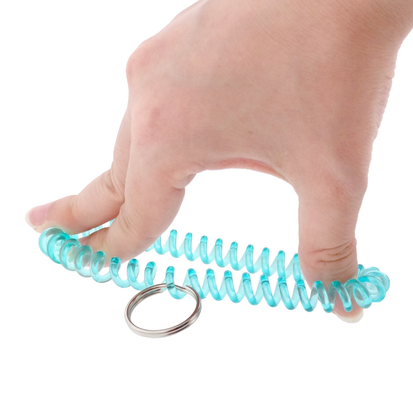 ロッカーキー コイルブレスレット EVAブレス No.400 ブラック