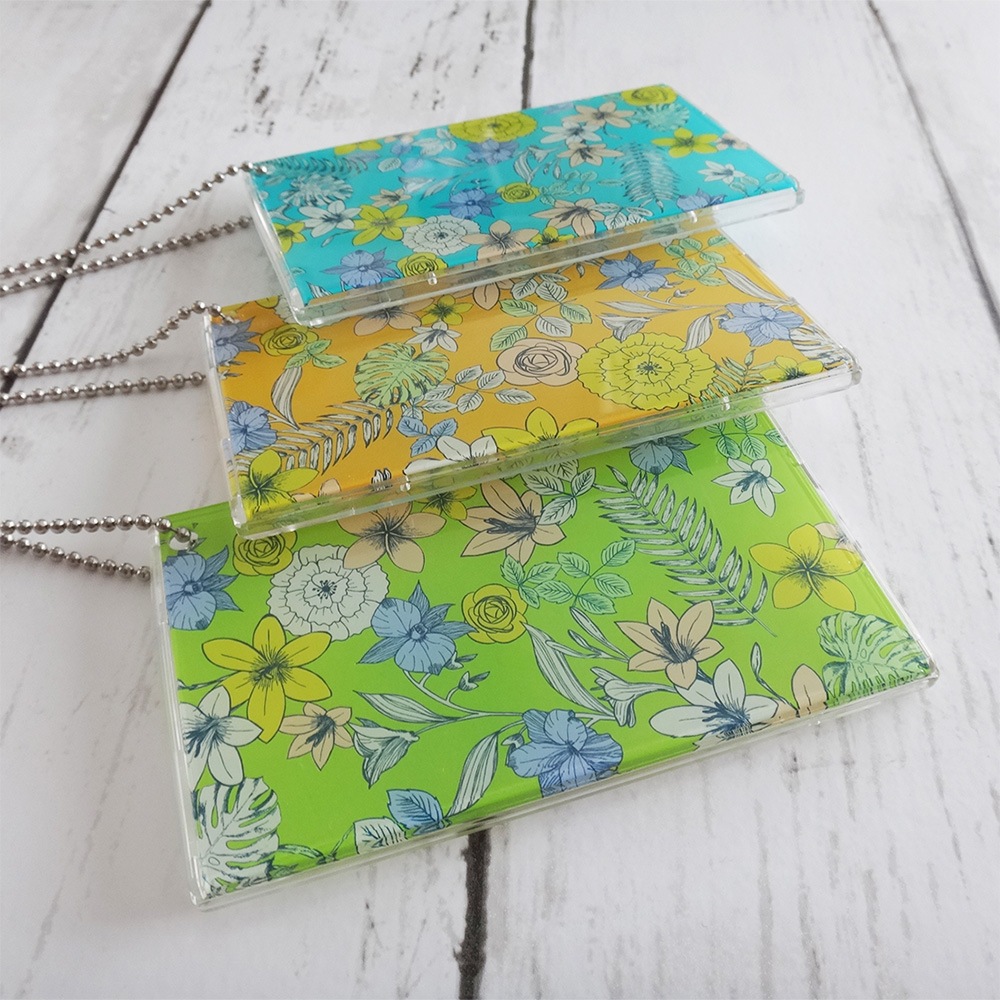 PC（ポリカーボネート）製 パスケース 長方形 62×102mm クリア