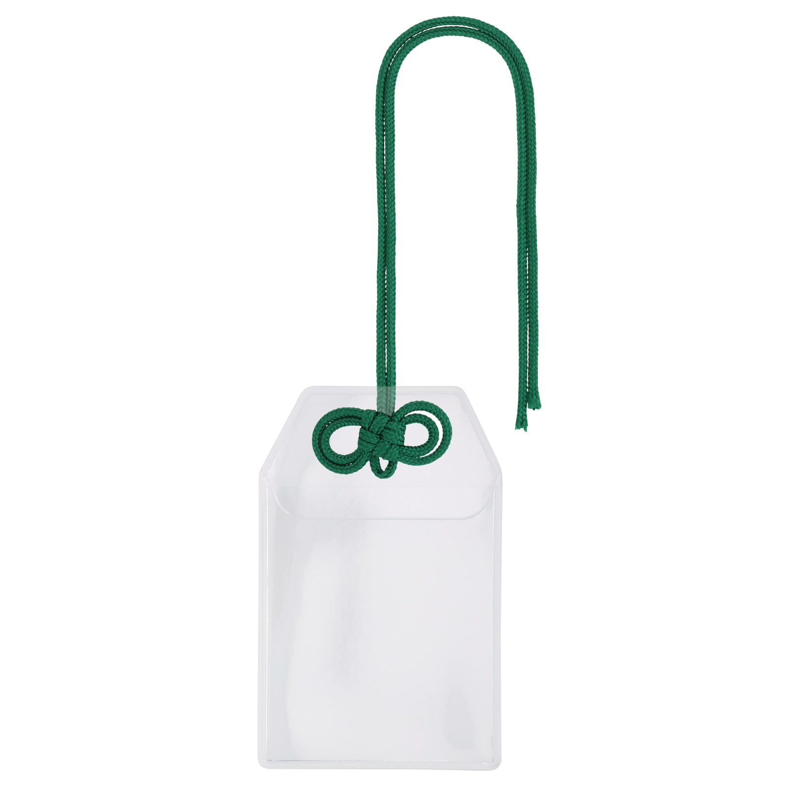 フォトカードホルダー お守り型(大)×めがね結びセット 選べるカラー 赤/紫/緑/茶/橙色/黄色/水色/桃色/白