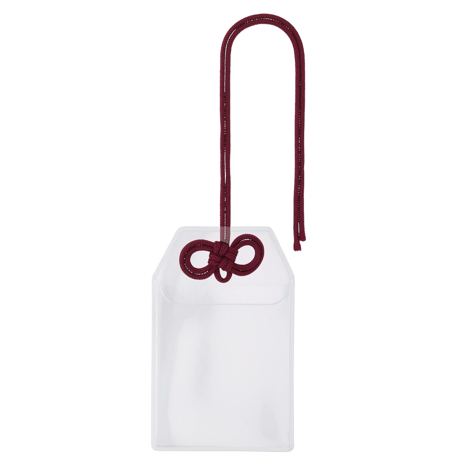 フォトカードホルダー お守り型(大)×めがね結びセット 選べるカラー 赤/紫/緑/茶/橙色/黄色/水色/桃色/白