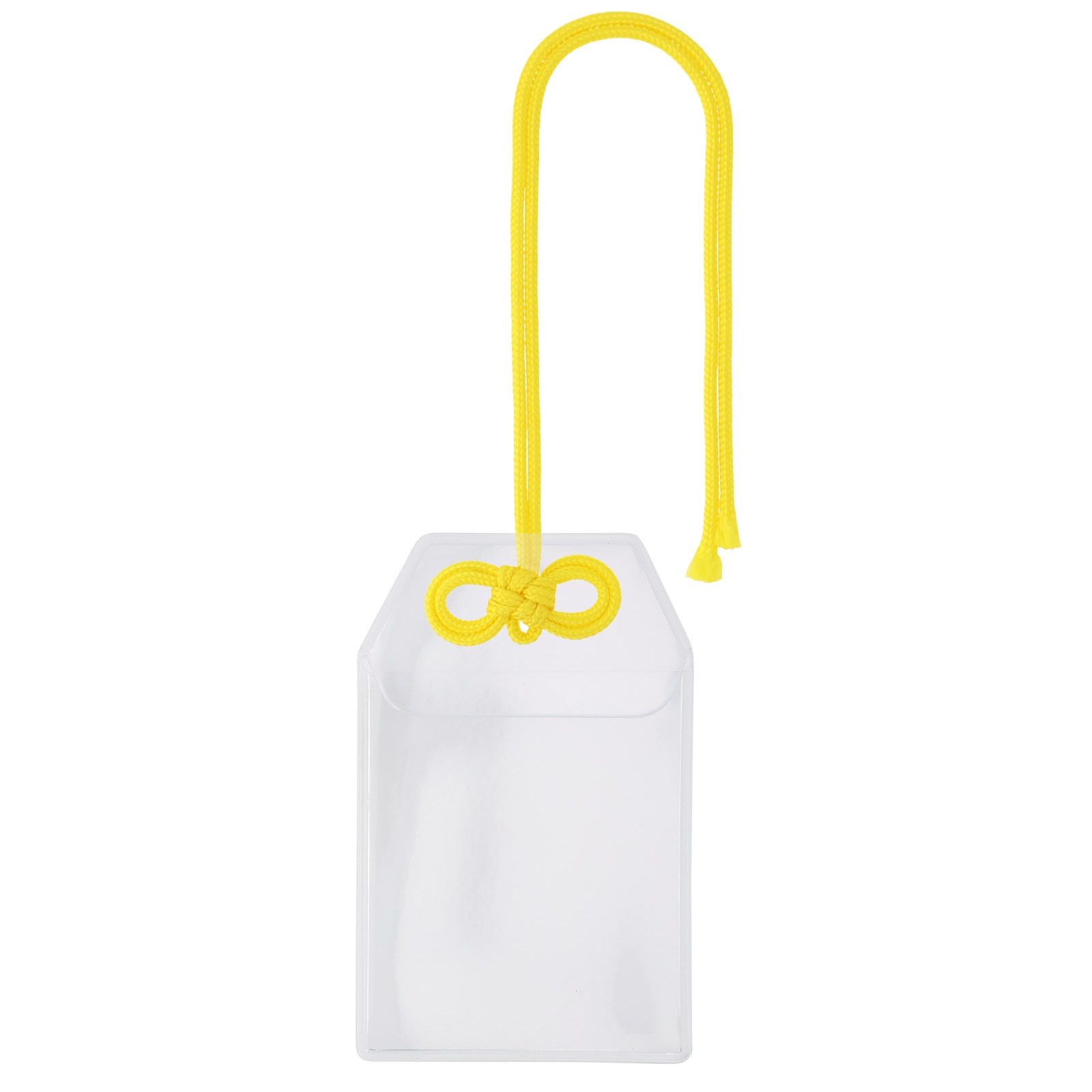 フォトカードホルダー お守り型(大)×めがね結びセット 選べるカラー 赤/紫/緑/茶/橙色/黄色/水色/桃色/白