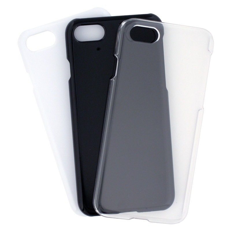 iPhone7／8／SE（第2世代）用 カバーケース 光沢タイプ ホワイト