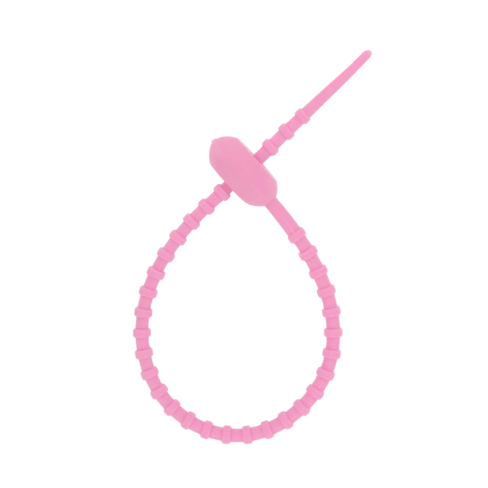 カラーループ 楕円型 オフホワイト/ブラック/ピンク/ブルー/イエロー/グリーン/パープル