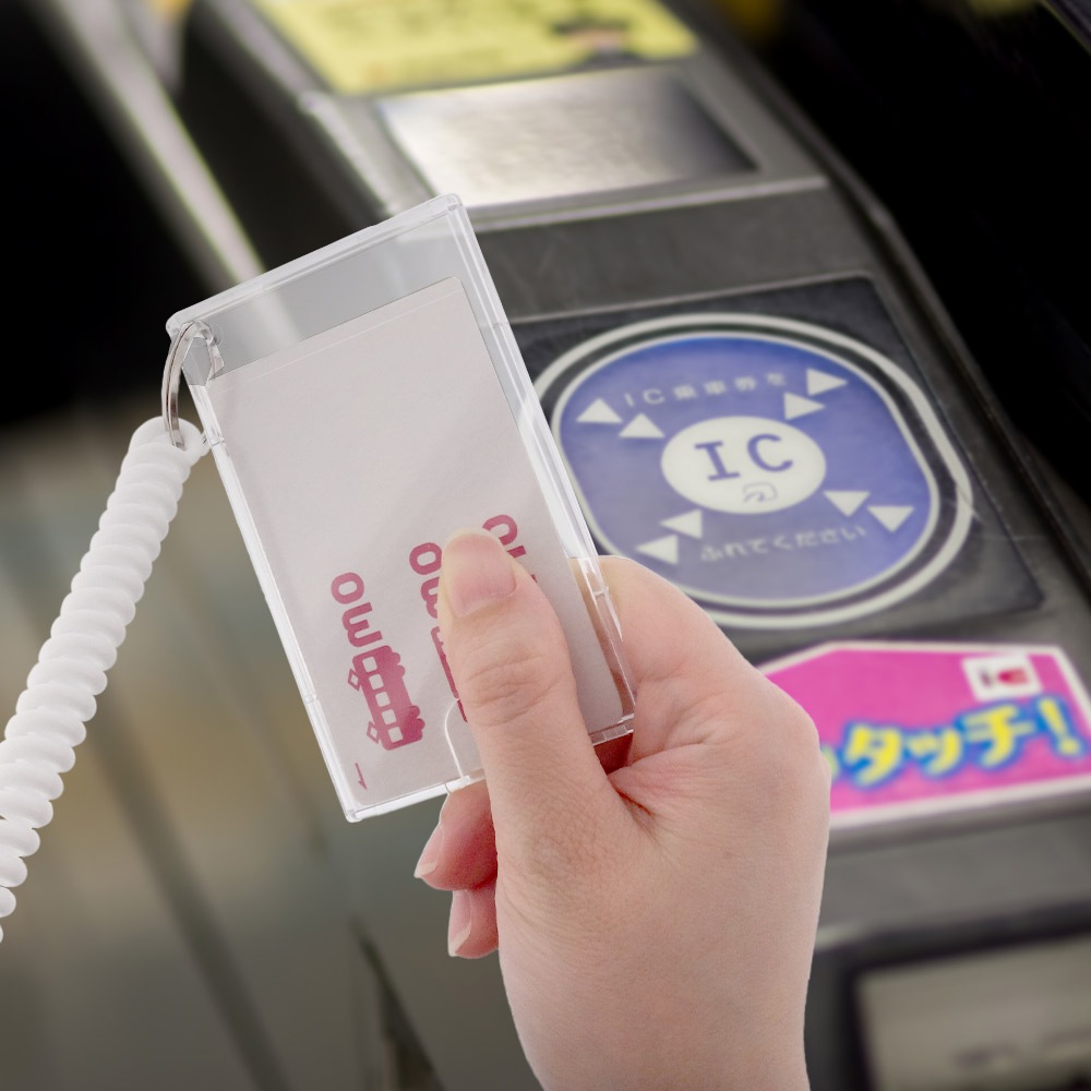 コイルキーホルダー 伸縮コイルパーツ フック付き プラチェーン 186M ブラック