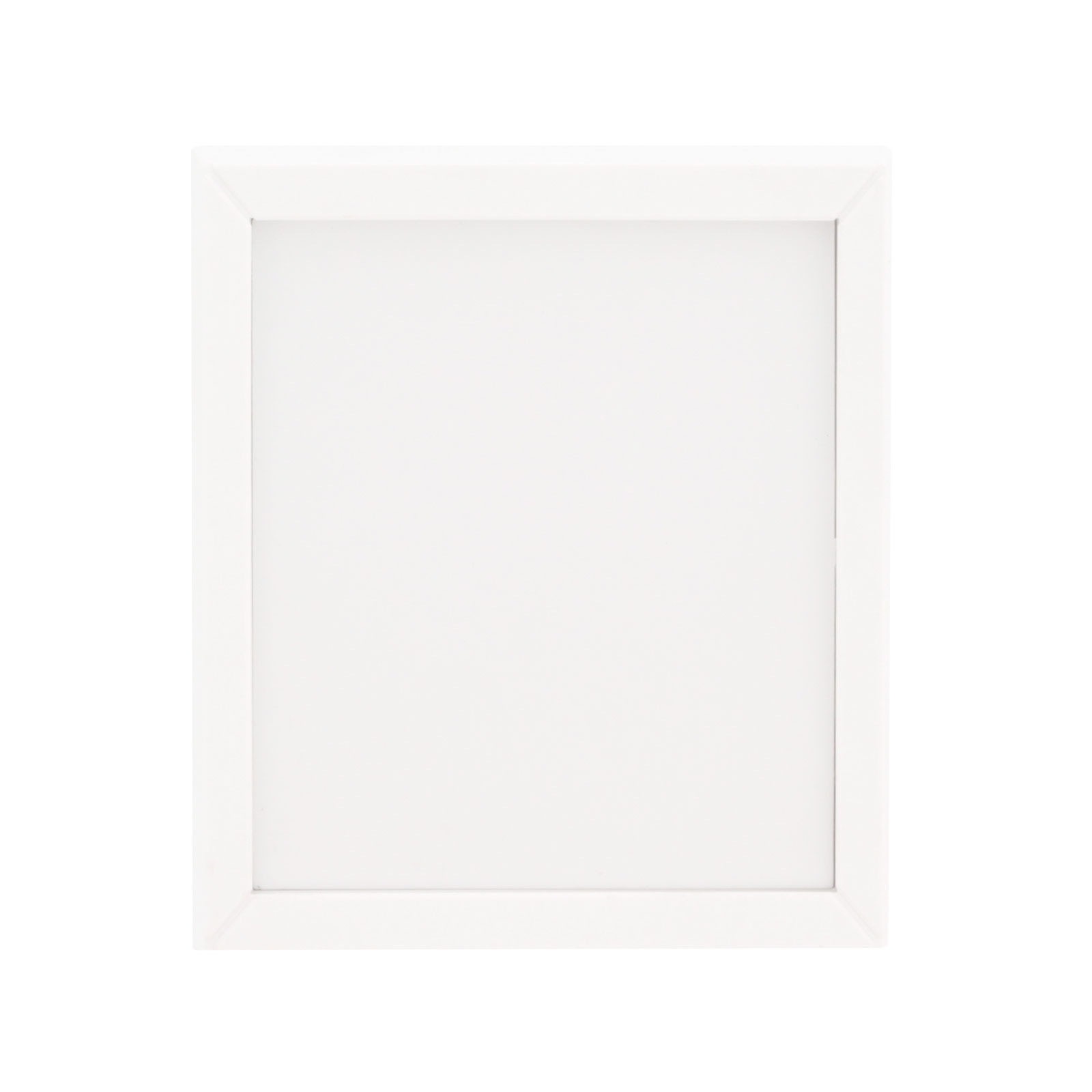 ミニ額縁 プレート大（フルサイズ） マグネット パーツ5点セット ブラック／ホワイト