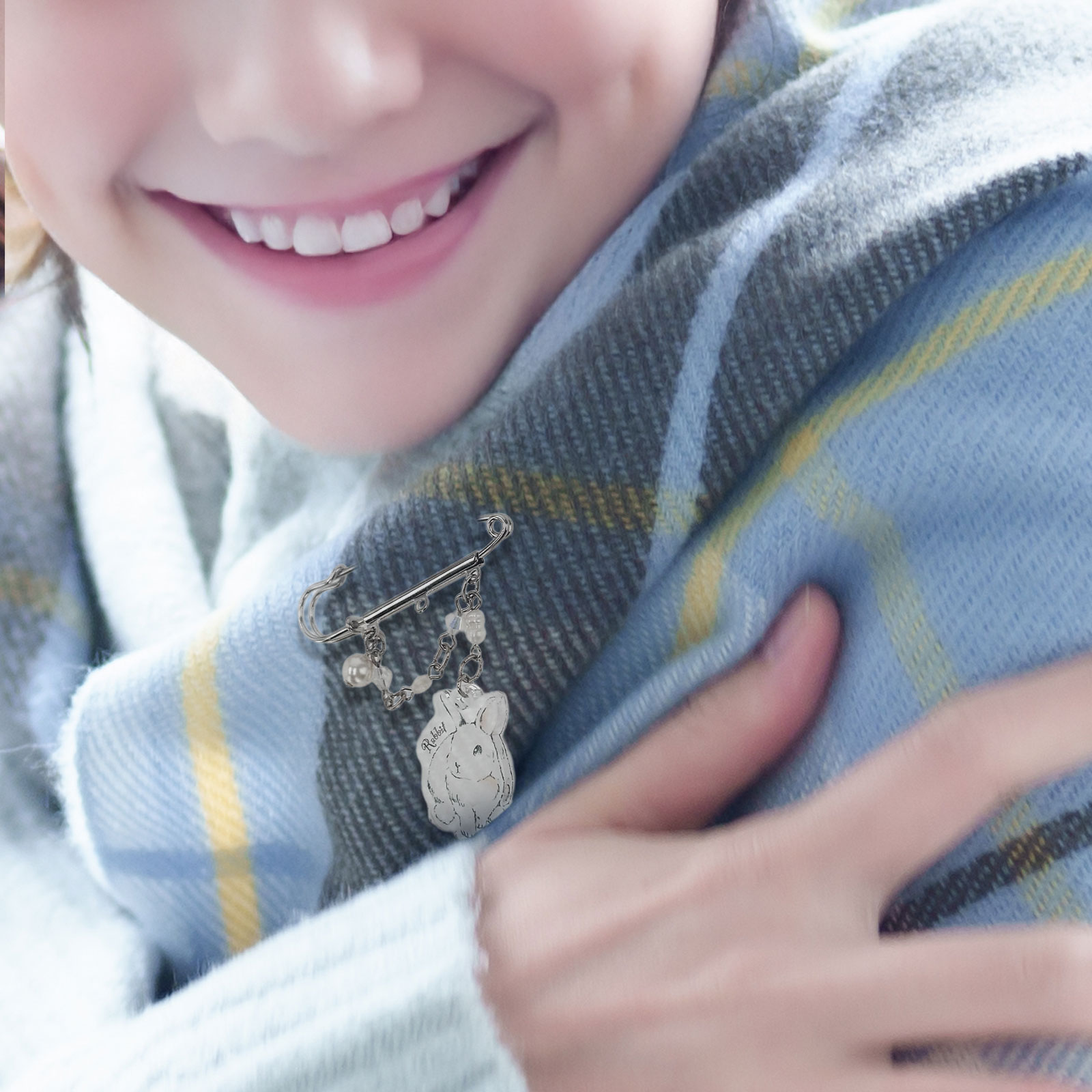 ◆ピンバッチ金具◆ カブトピン 3カン 48mm ニッケル【在庫限り】