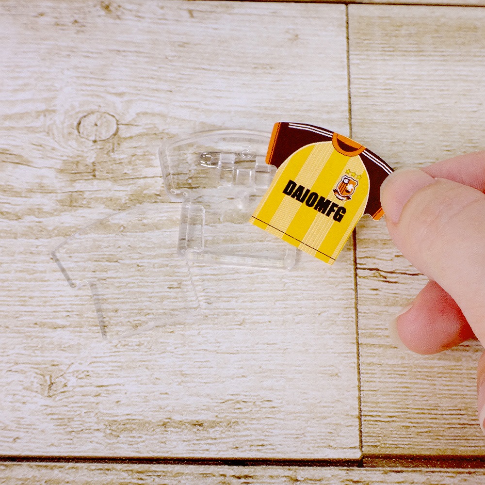 ハメパチ バッジタイプ ユニフォーム型 BU27 （CAX-U27A）