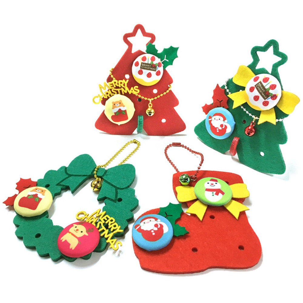 親子時間を楽しもう♪ 『あそぼーたん』 クリスマスチャームキット リース