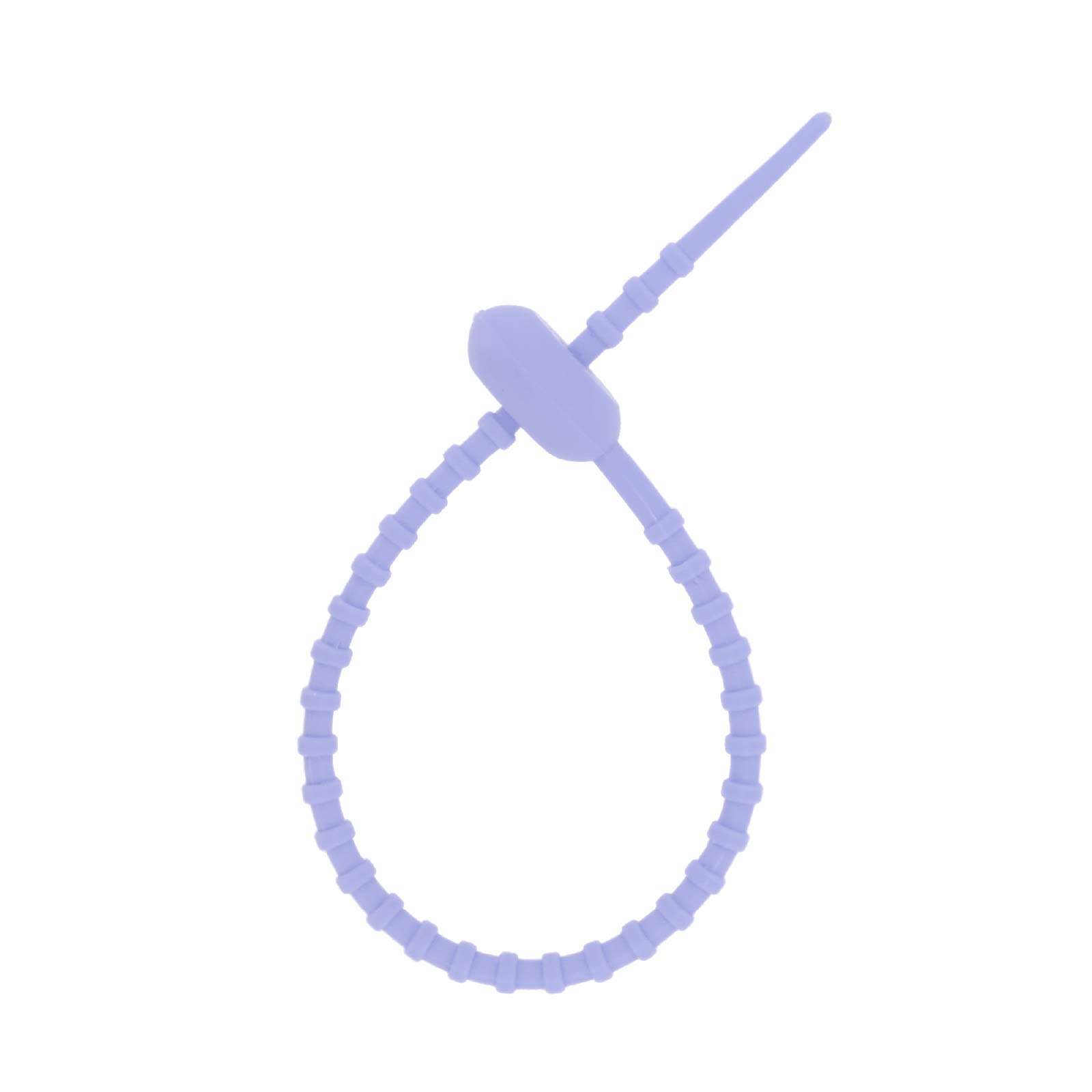 【全色1本お試しセット】カラーループ 楕円型 (オフホワイト/ブラック/ピンク/ブルー/イエロー/グリーン/パープル)