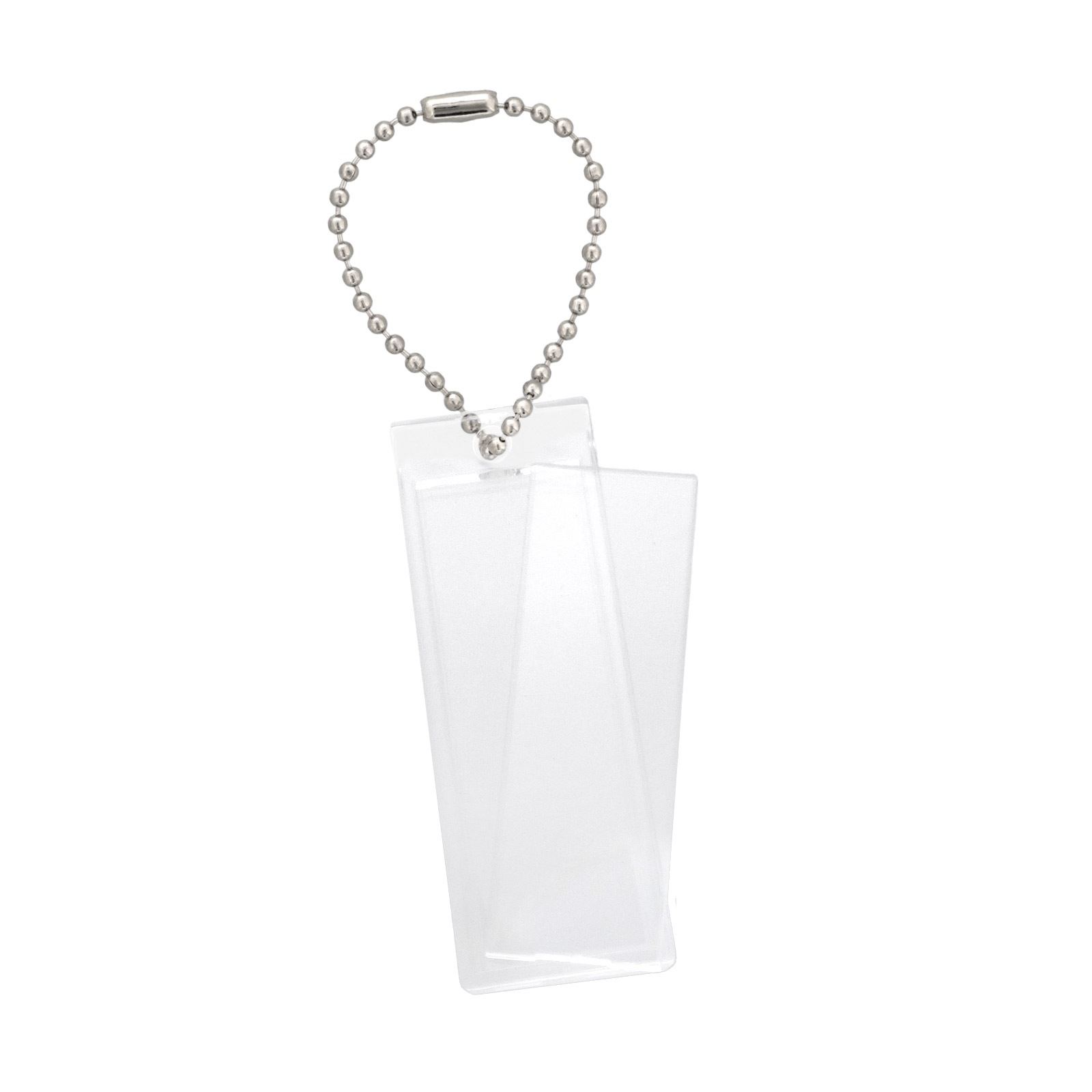 ハメパチ 長方形 60×20mm ボールチェーン付き （CAA-K60A）