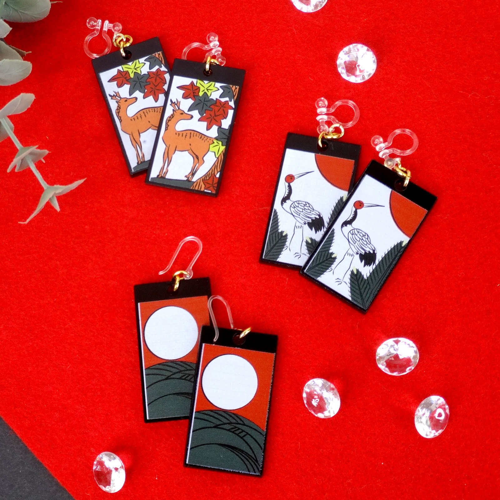 ブタさん&お花ビーズ❁イヤリング  今ならプロフ見るとお得です！❤︎ アクセサリーは、自己表現のひとつ どういう人になりたいか