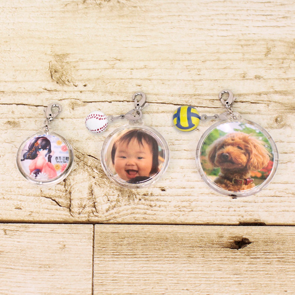 ハメパチ 丸型φ25mm KM25 カニカンフック付き （CAF-M25A）