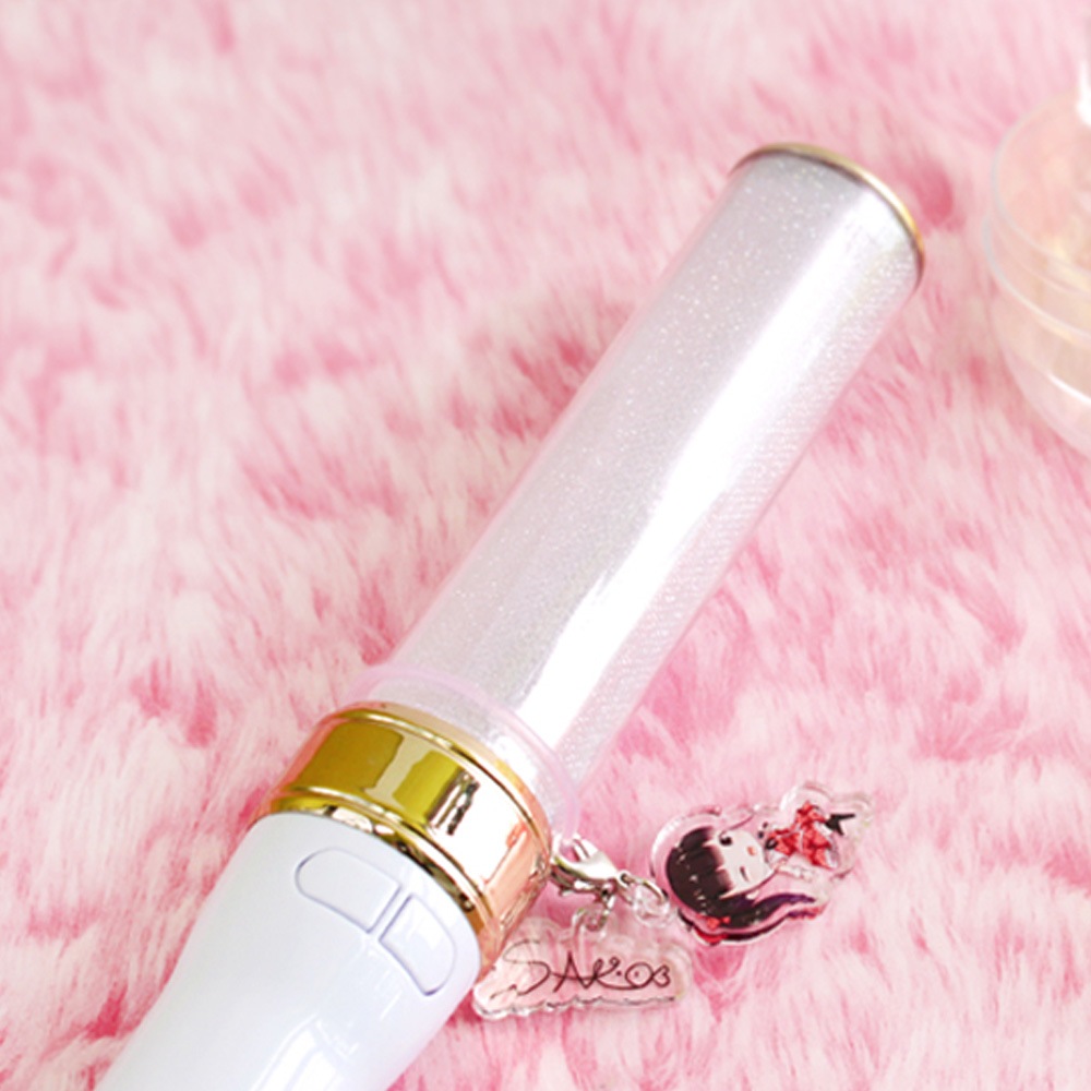 アンブレラマーカー 持ち手タイプ ホワイト アルファベットチャーム シルバー PE163 （Z） 台紙入り