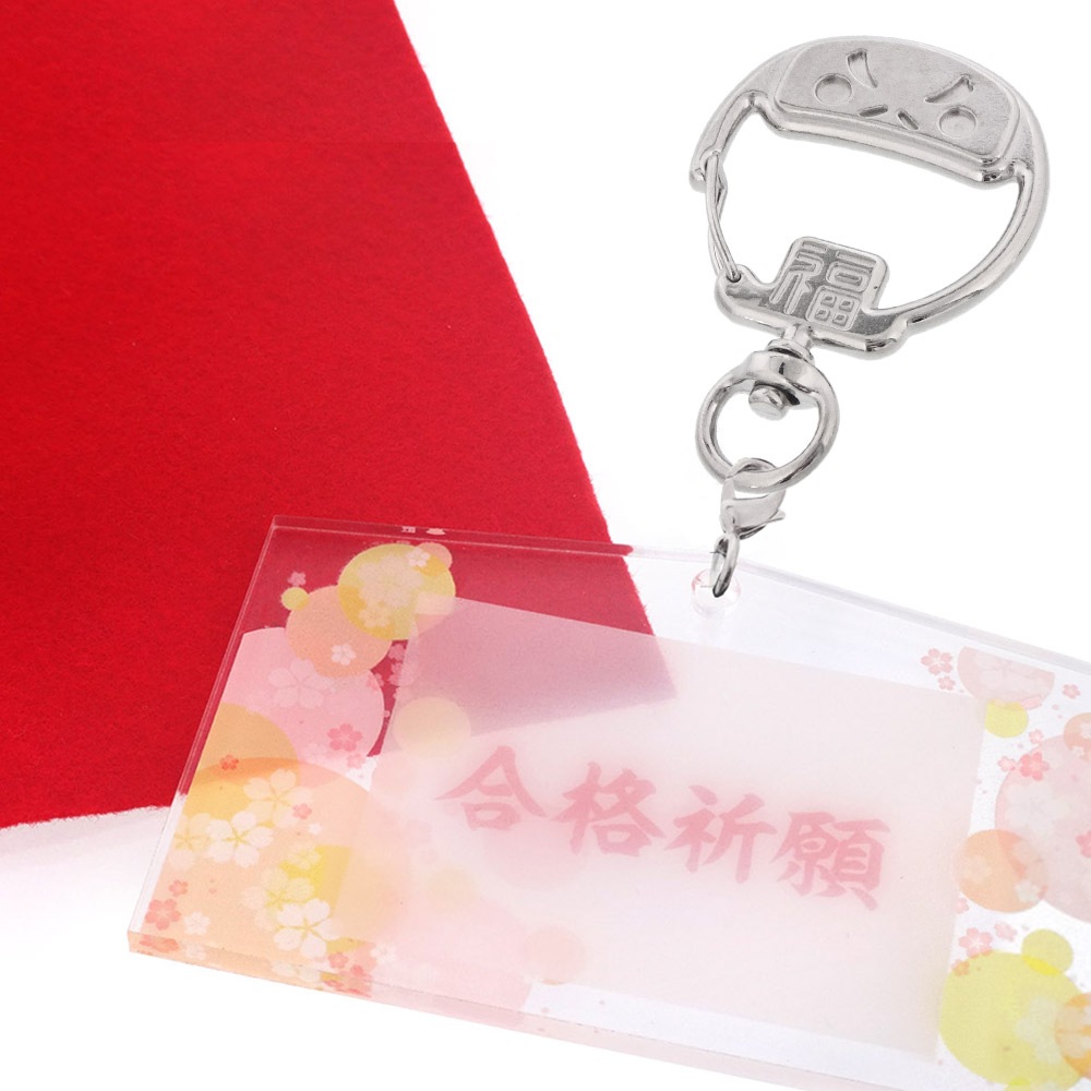 チャームフック だるま型 シルバー