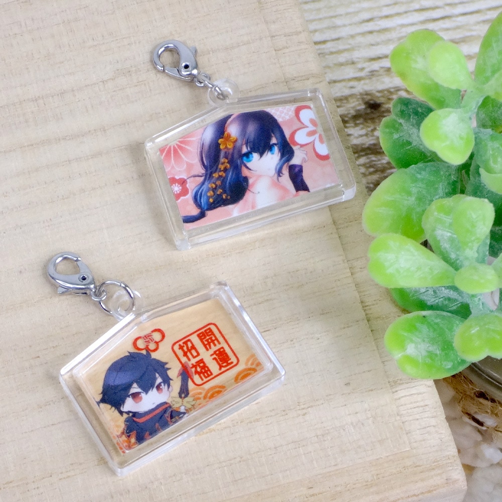 ハメパチ 絵馬型 KE27 カニカンフック付き （CAF-E18A）