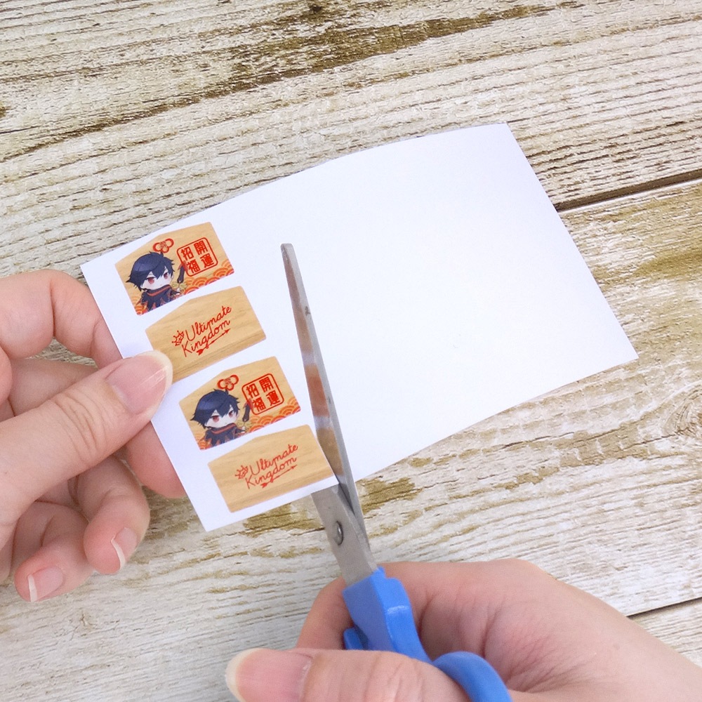 ハメパチ 絵馬型 KE27 カニカンフック付き （CAF-E18A）