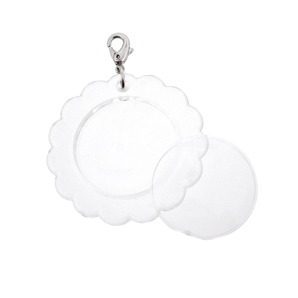 ハメパチ フラワー型 KF25 カニカンフック付き （CAF-F25A）