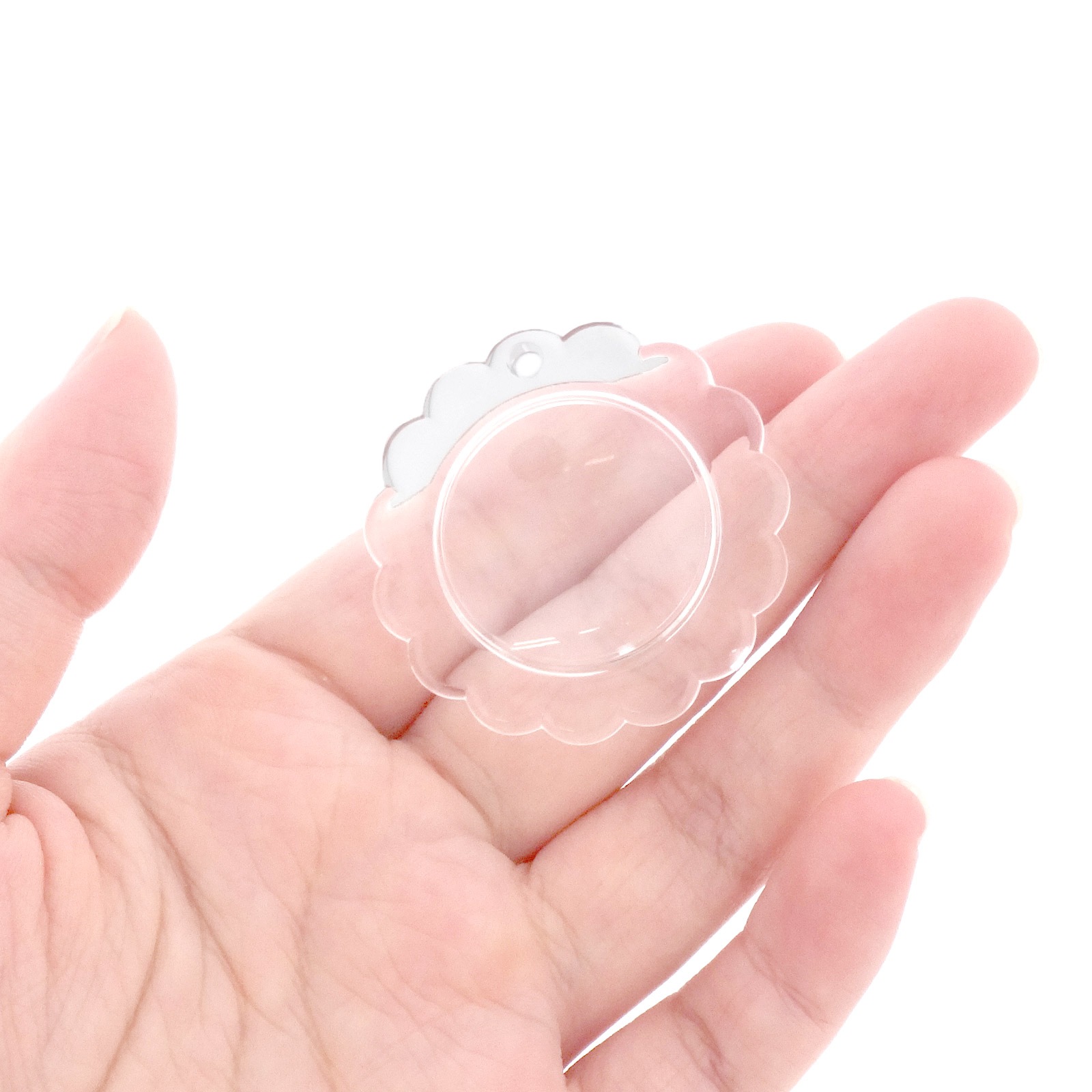 ハメパチ フラワー型 KF25 カニカンフック付き （CAF-F25A）