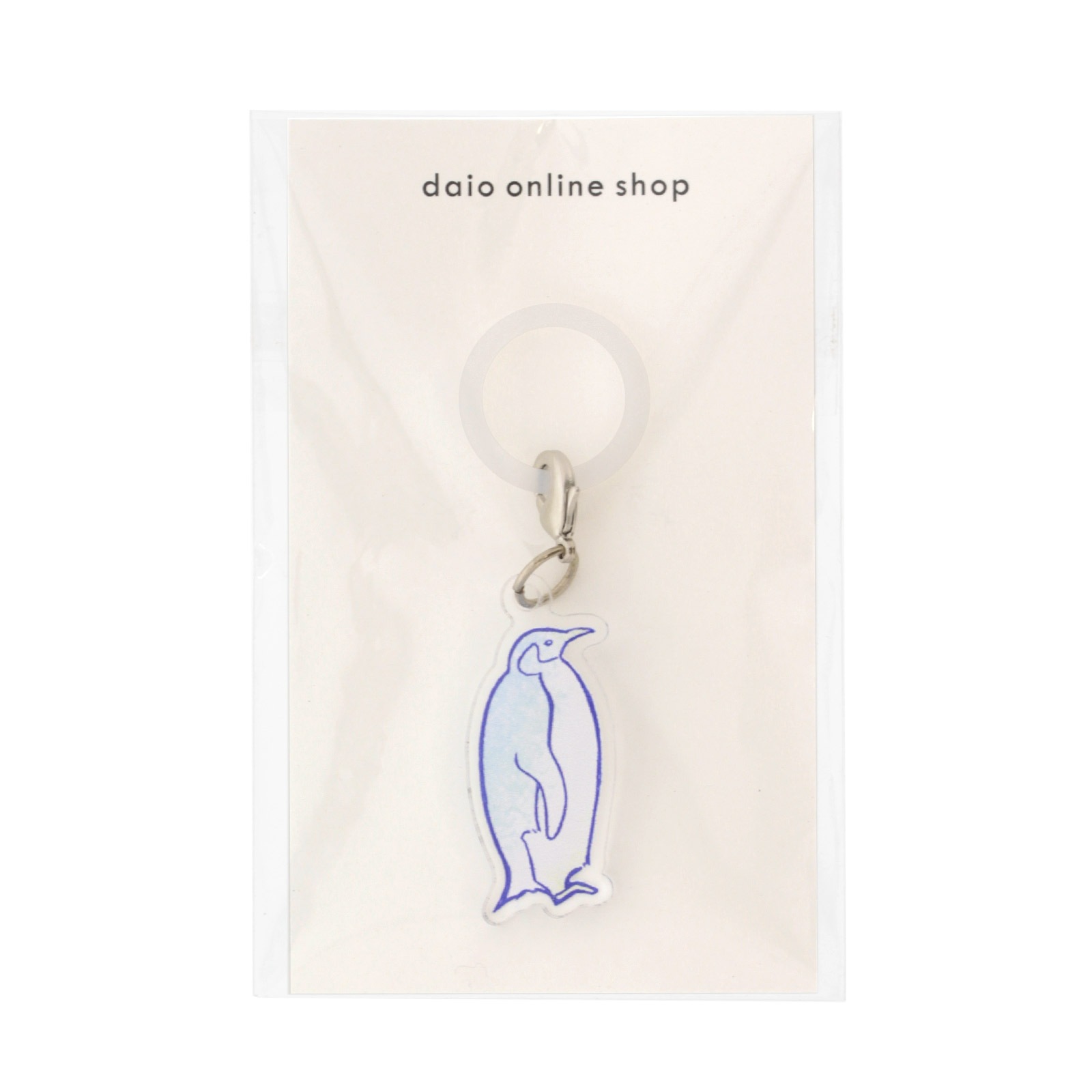 大王製作所オリジナル】 アンブレラマーカー 持ち手タイプ ペンギン