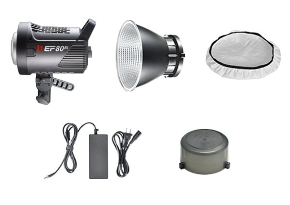 ハイパワー】LEDライト EF-80BI (型番: J105)【Bi-Color】