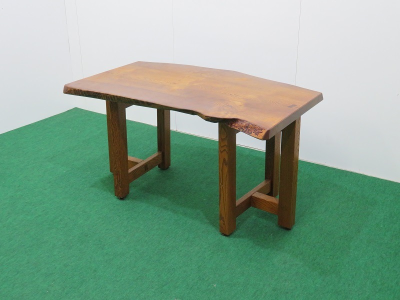 座卓 天然木製 中古 Knot antiques/ノットアンティークス】天然木を