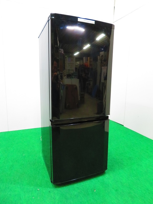 三菱　ノンフロン冷凍冷蔵庫　MR-P15X-B　2014年製 三菱 2014年製 146L 冷凍冷蔵庫 MR-P15X-B サイズ(W480×D595×H1213)