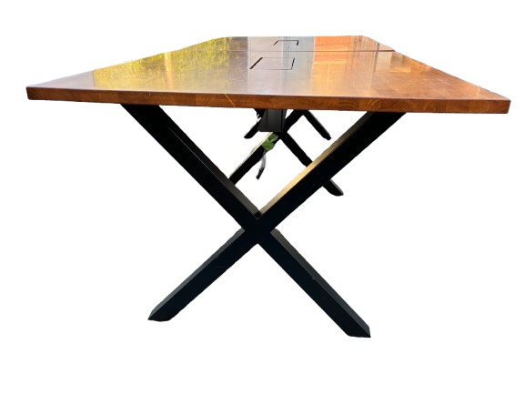 KANADEMONO　ミーティングテーブル　THE TABLE　DSK-K06BT-SQU-BK　（在庫：1） KANADEMONO ミーティングテーブル THE TABLE DSK-K06BT-SQU-BK （在庫：1）