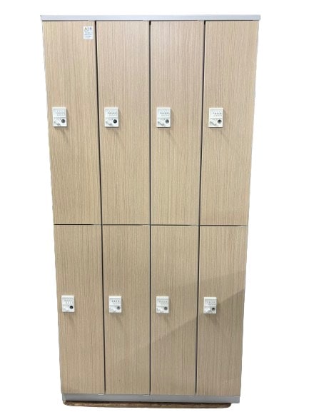 ITOKI LBシリーズ 8人用ロッカー 上4人下4人 HLB-9842HFN-92 （