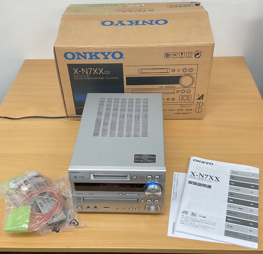 ONKYO オンキョー X-N7XX 動作確認済 CD動作不可 ONKYO オンキョー X-N7XX 動作確認済 CD動作不可