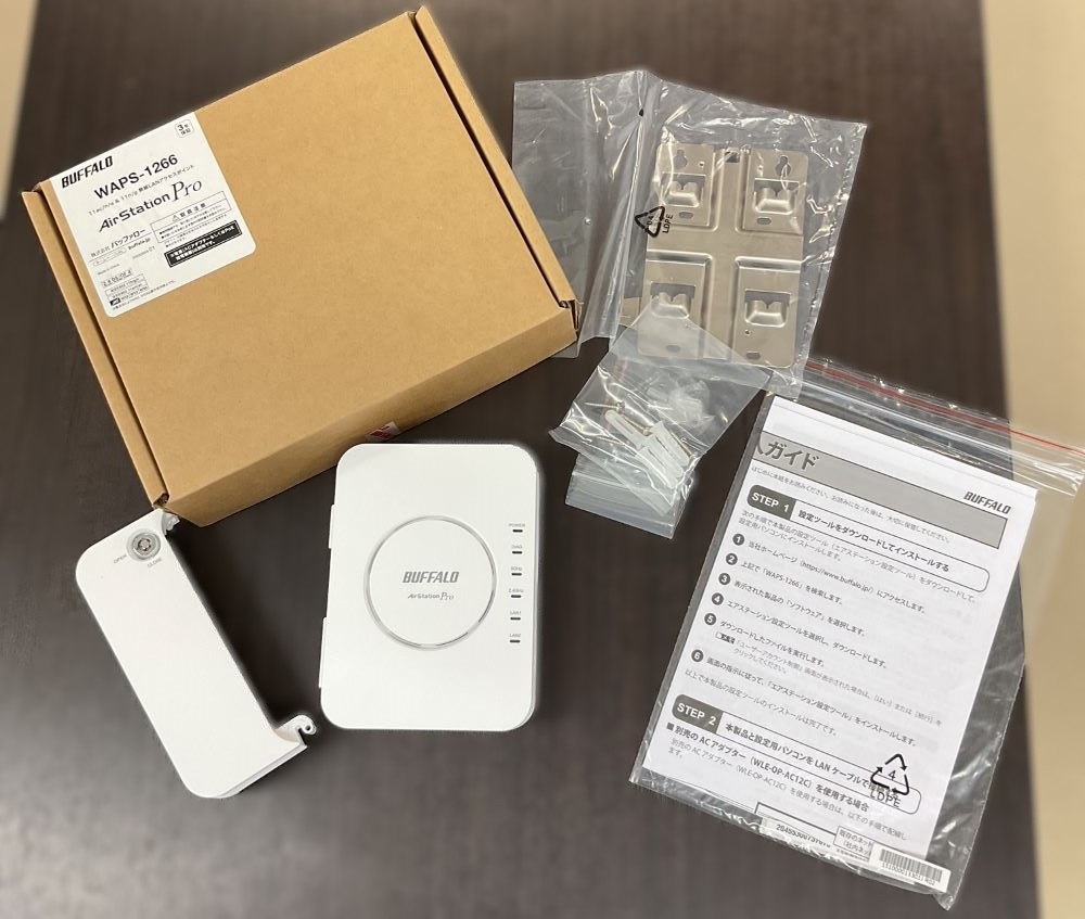 BUFFALO WAPS-1266 無線LANアクセスポイント ACアダプタ付き BUFFALO