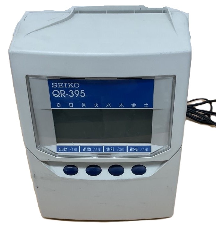 中古】セイコーソリューションズ タイムカード タイムレコーダー 中古】セイコーソリューションズ タイムカード タイムレコーダー