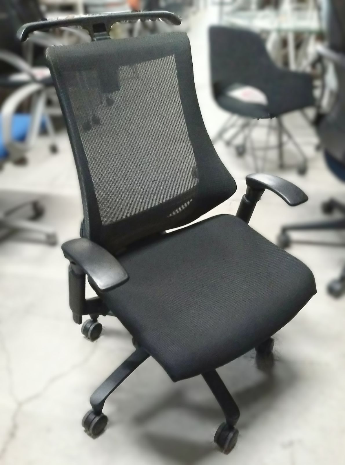 ITOKI fチェア イトーキ（ITOKI） オフィスチェア メッシュ エフ チェア f ストライプ