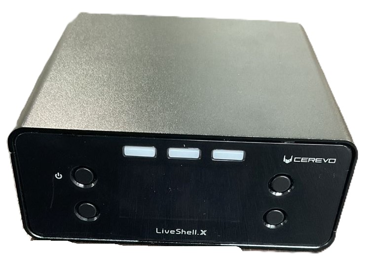Cerevo LiveShell X PCレス ライブ配信機材 キャプチャーボード CDP-LS04A 無線LANアダプタ、セットアップケーブル不足  通電確認済 Cerevo LiveShell X PCレス ライブ配信機材 キャプチャーボード CDP