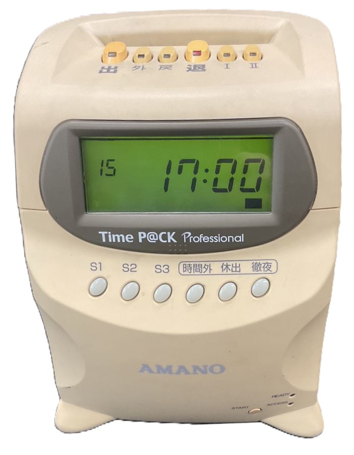 AMANO Time P@CK タイムレコーダー TP@C-300 通電確認済 AMANO Time P@CK タイムレコーダー TP@C-300 通電確認済