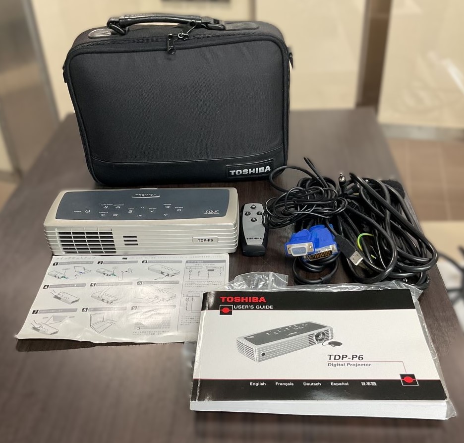 東芝　TOSHIBA DLPプロジェクター TDP-EX20 動作良好！ 東芝 TOSHIBA DLPプロジェクター TDP-EX20 動作良好！