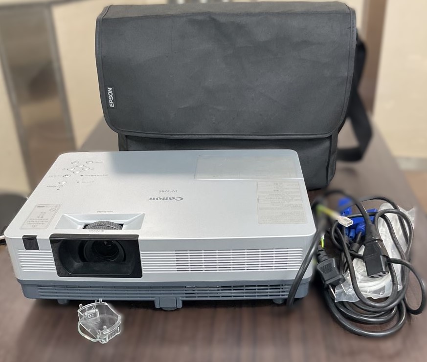 CANON キャノン プロジェクター LV-7295 395時間 リモコンなし 通電確認済