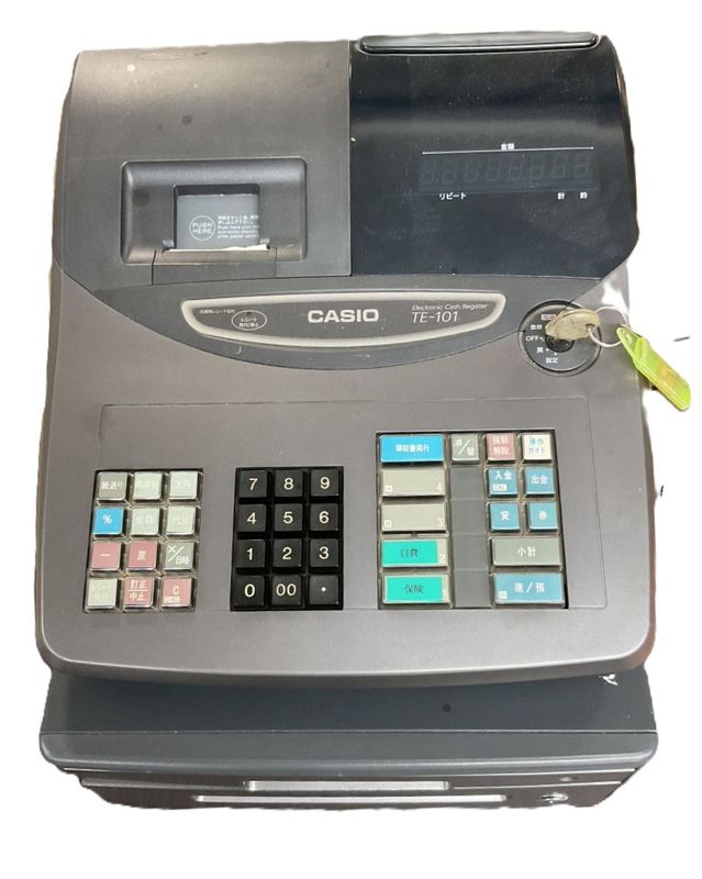 カシオ電子レジスター TE-101 【公式通販】
