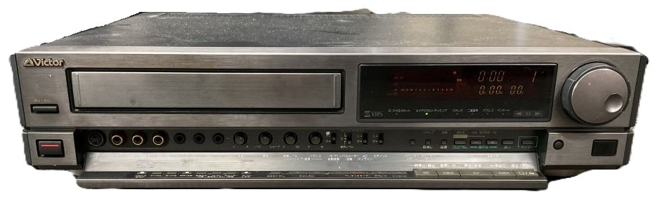 Victor ビクター ビデオデッキ HR-S6600 リモコン不足 通電確認済