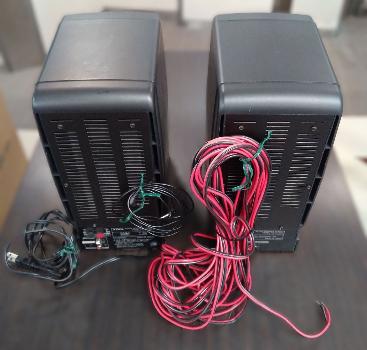 AIWA アンプ内蔵スピーカー スピーカー ACTIVE SPEAKER SYSTEM TS-B50 通電確認済 アイワ/AIWA アンプ内蔵スピーカー スピーカー ACTIVE SPEAKER SYSTEM