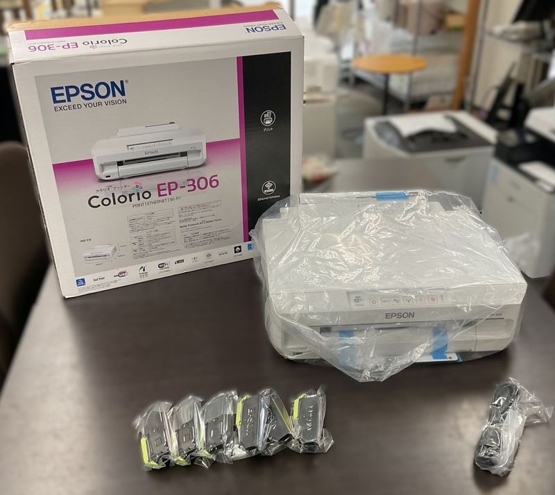 EPSON プリンター Colorio カラリオ EP-306 2018年製 未使用品現状品