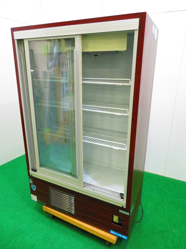 大和冷機】2017年 スライド扉小型冷蔵ショーケース 単相100V 311U-15