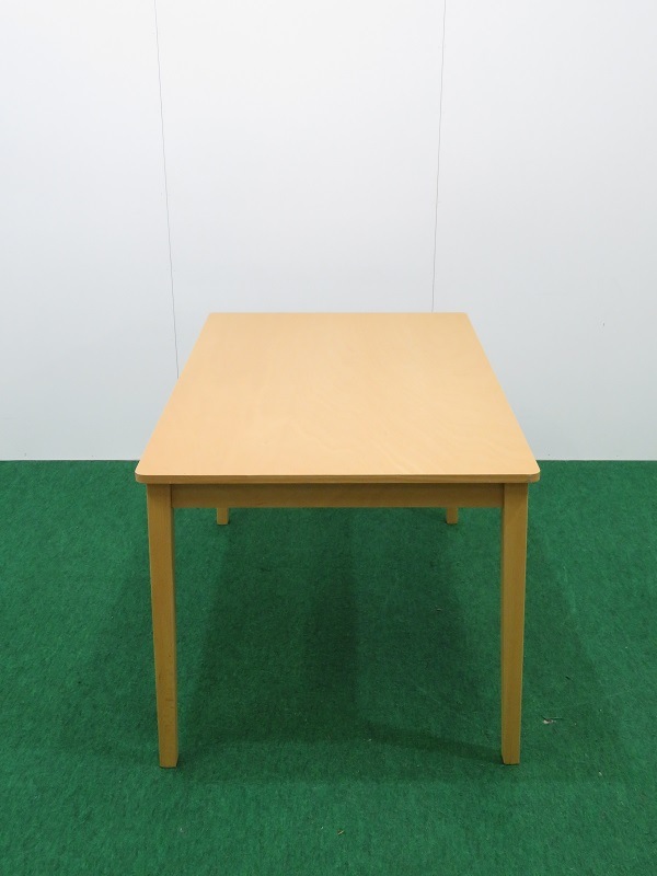 中古 木製家具ニトリ DT BEECH SP LBR 木製ダイニングテーブル+