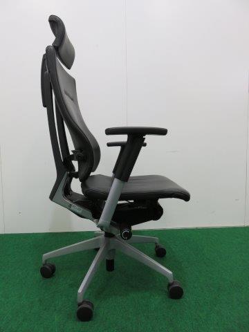 ITOKI�������ե���������/�ϥ��Хå�ɪ�աʥ��ԡ��ʥ����� KE-727LE-Z5T1�ˡ��֥�å���W680��D665��H1190��1386��SH435��551mm