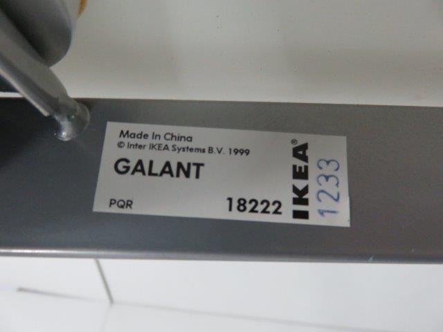 IKEAߡƥ󥰥ơ֥GALANT 18222ˡۥ磻ȡW1600D800H600880