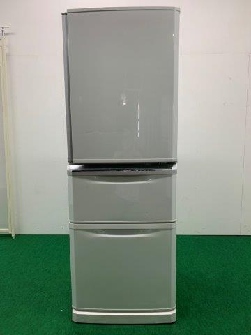 三菱 ノンフロン 冷凍冷蔵庫 MR-C34YL-W 2015年製 335L