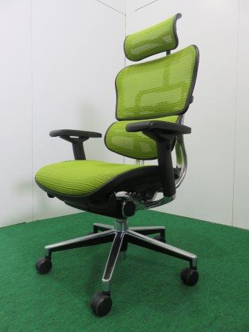 中古 Ergohuman Basic/エルゴヒューマン ベーシック 3Dグリーン 2012年 