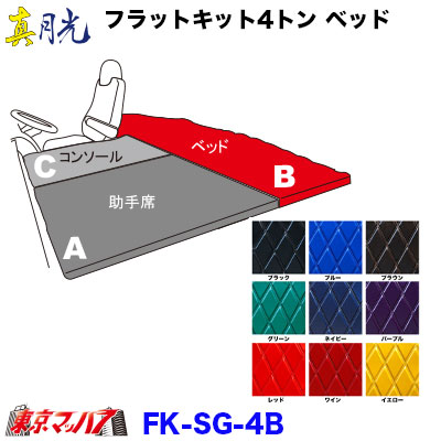 フラットキット　真月光　4tB-ベッド
